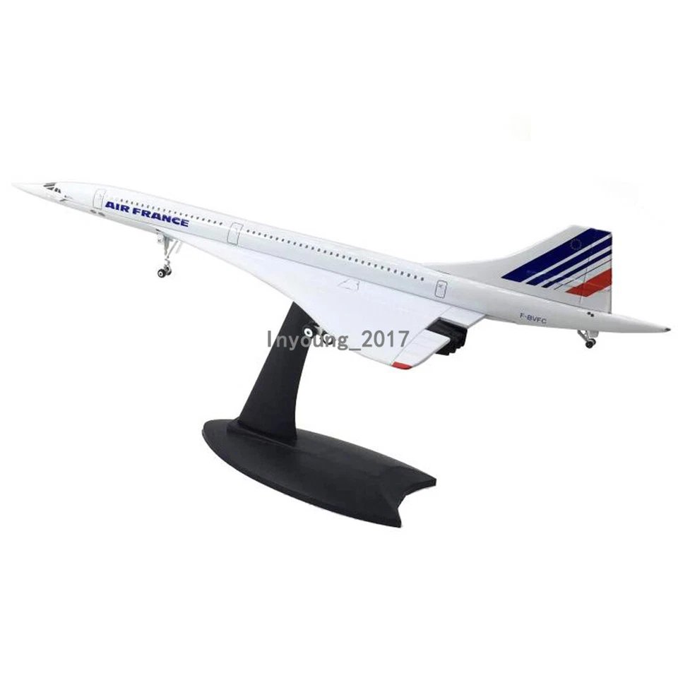 1:200 1976 Concorde Air France Airplane Model Metal Diecast Plane Model Aircraft - Image 4 of 4