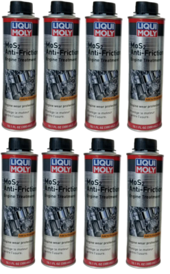 #ad 8 Pack 300 ml Liqui Lubro Moly Oil Additive MoS2 Anti Friction Engine Treatment $78.99