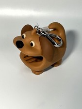 New Bath Body Works Bbw Brown Weiner Dog Pocketbac Hand Gel Holder Keyring