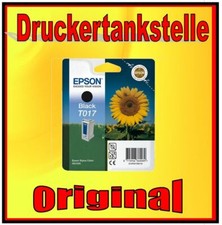5 x cartuccia originale EPSON STYLUS COLOR 680 685 777 T017 black - nero NUOVO