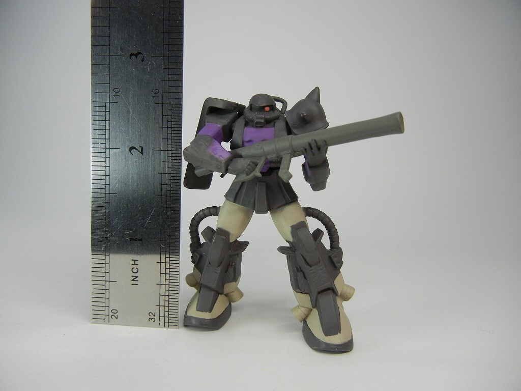 Gundam Gashapon MS Selection 6 MS-06R-1A Black Tri-stars Use