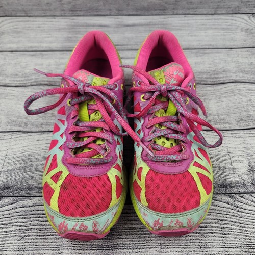 Asics Gel Noosa Tri 9 Women's Running Shoes Pink/Multicolor T458Q Size 5.5 - Picture 3 of 9