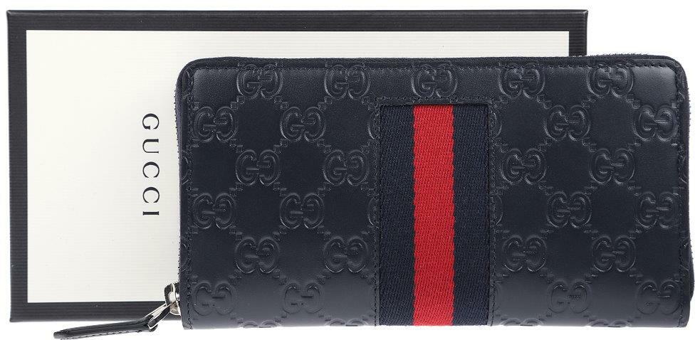 gucci zip around wallet