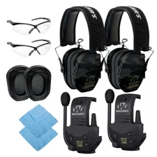 Walkers Razor Slim MultiCam Camo Gray Electronic Muff 2 Pack Bundle