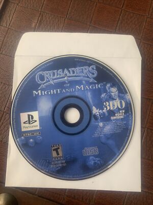 Crusaders of Might and Magic (Sony PlayStation 1, 2000) PS1 Disc Only 
