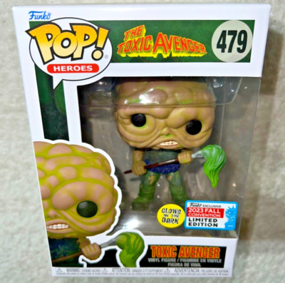 FUNKO POP TOXIC AVENGER 2023 NYCC EXCLUSIVE #429 GLID **NEW
