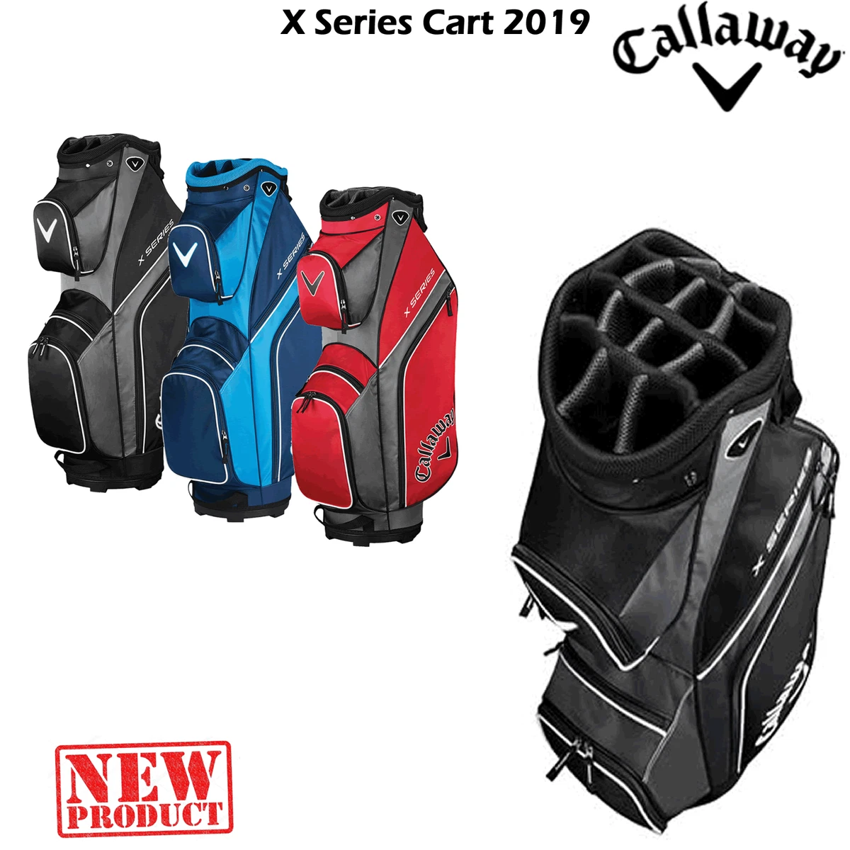 Callaway 2019 x series golf cart bag sale