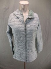 Columbia Size M Womens Full Zip Stand Collar Zip Pocket Insulated Jacket 068