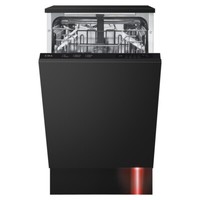 CDA CDI4121 Dishwasher Slimline 45cm 10 Place Black E