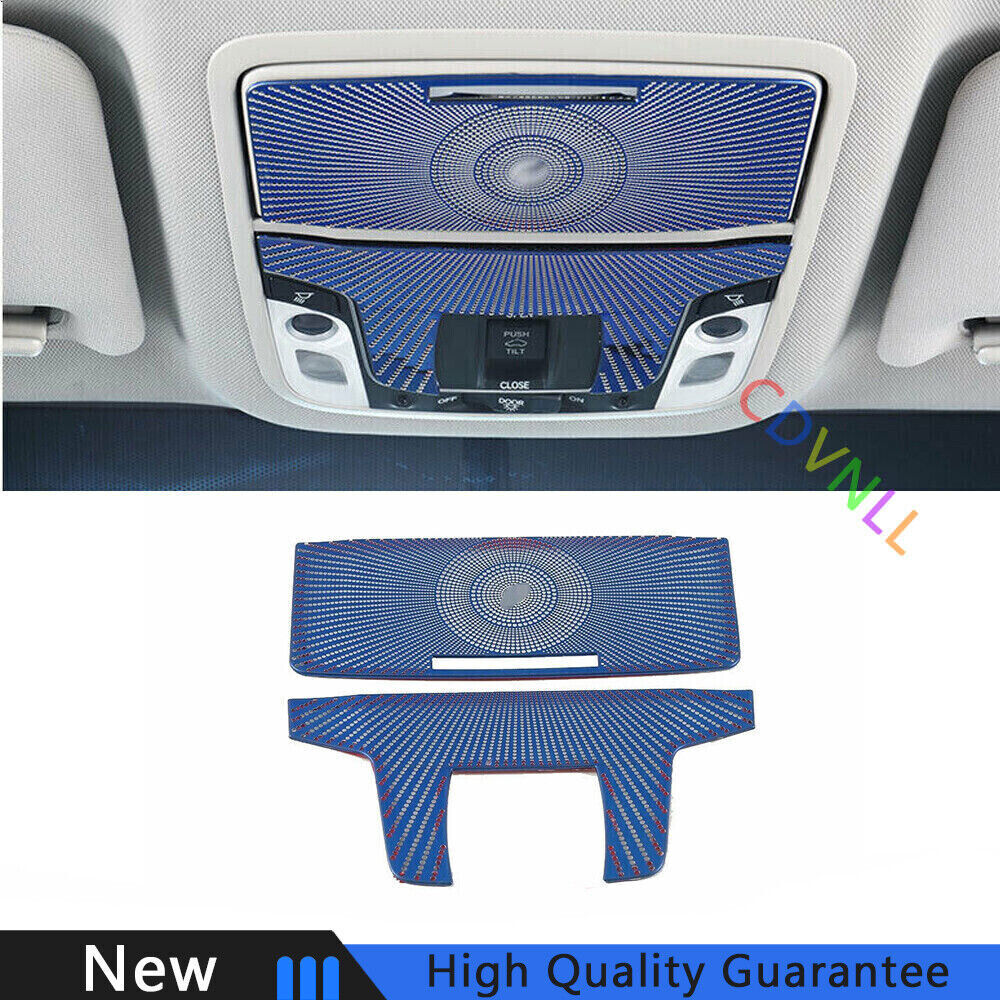 For Honda Accord 10th 18-2022 Blue Titanium Front Reading Light Lamp Cover Trim
