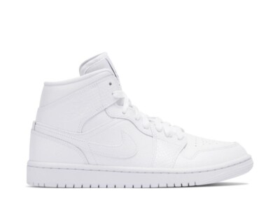 Nike Air Jordan 1 white Snakeskin GR. 43 - weiß DEADSTOCK 2020 Schuhe Sneaker