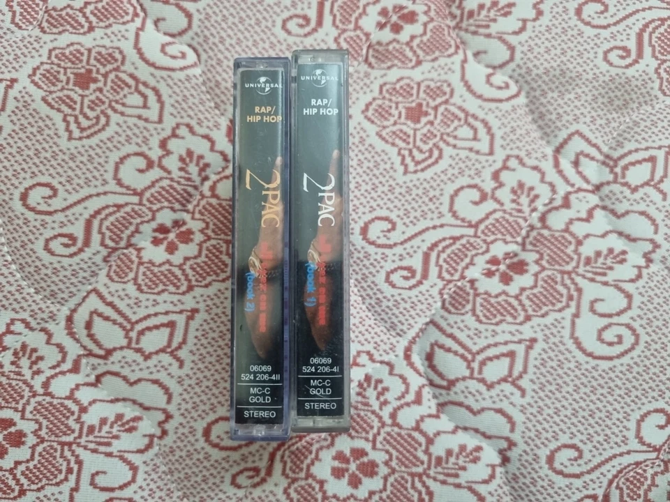 2pac All Eyez On Me Cassette Set INDIA IMPORT NM Rare - Image 2 of 4