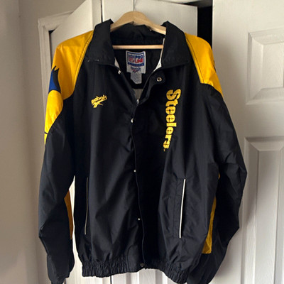 Vintage Pittsburgh Steelers Reebok Jacket, Men s Large