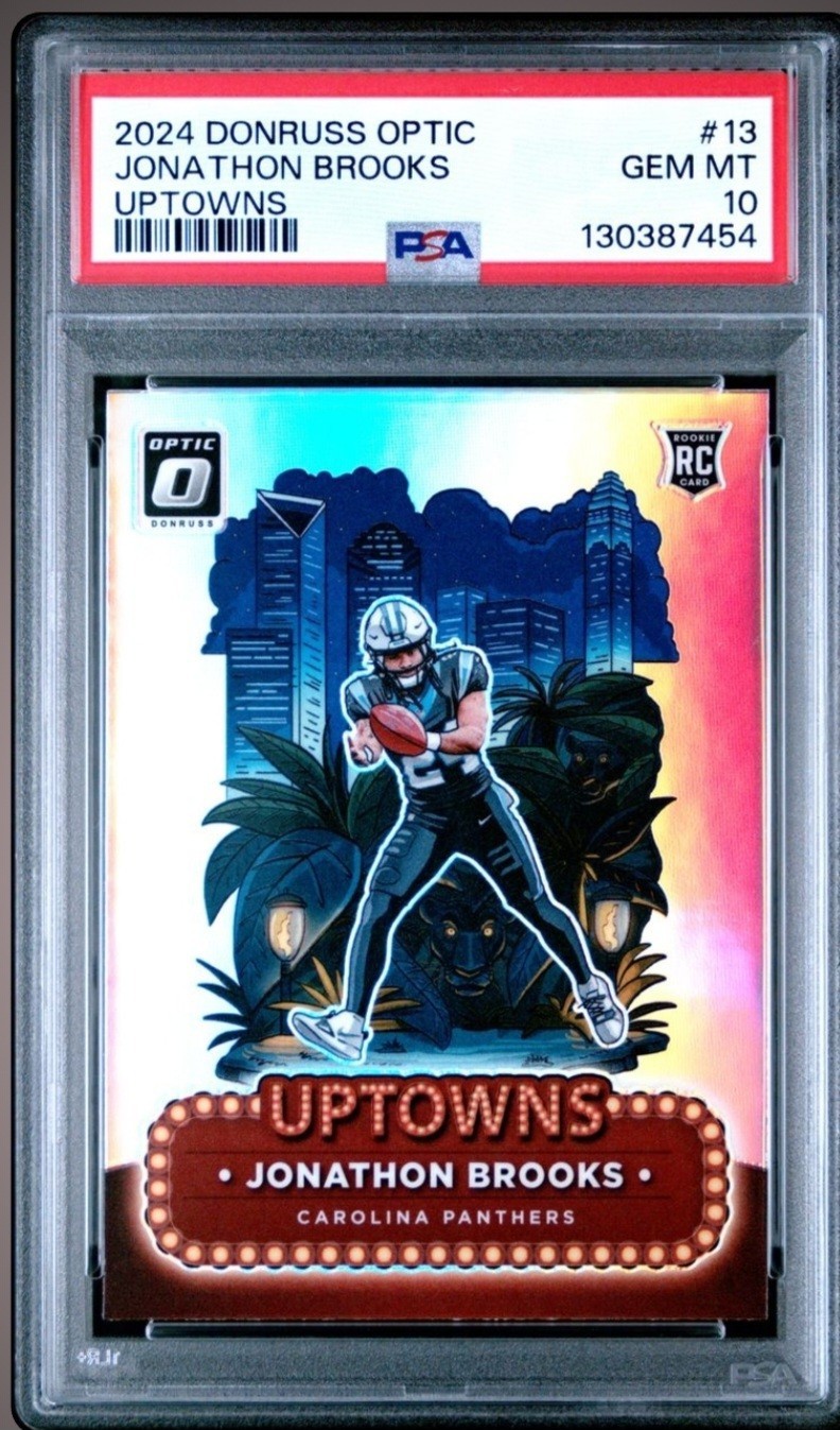 Jonathon Brooks Panini Donruss Optic Uptowns #13 Base