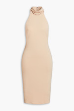 ALICE + OLIVIA Alice Olivia Nida stretch-crepe dress $465 Beige Dress US 10