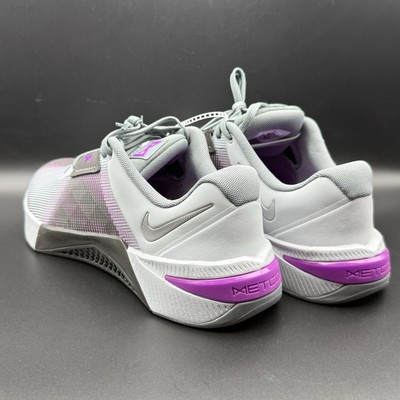 Nike Metcon 10 Training Shoes Wolf Grey Purple HJ1875-003 Men\'s Size 8 Nike Metcon 10 Training Shoes Wolf Grey Purple HJ1875-003  main image 4