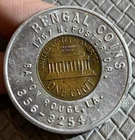 Baton Rouge, Louisiana BENGAL COINS 1971-D Encased Cent Token
