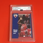 Fleer 1991 Michael Jordan #29 Chicago Bulls NBA Base Set PSA 9 Basketball Card