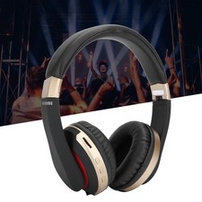 .  Foldable BT Headset Wireless Over Ear Stereo Headsets With Mic Gaming Headph B