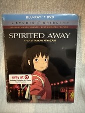 Spirited Away Blu-ray  DVD, 2002 Only Target Includes Exclusive Art Cards New