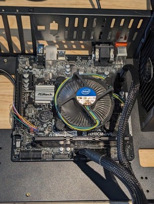 Intel CPU/RAM/Mobo Combo - ASROCK H310CM-DVS ***BENT PINS***, Intel I5, 8GB RAM