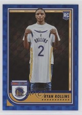 2022-23 Panini NBA Hoops Rookies Hyper Blue Ryan Rollins #277 1u6