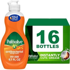 Ultra Antibacterial Citrus Dishwashing Liquid, 9.7 oz