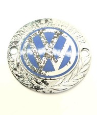 alte Original VW Plakette 100.000km K&Auml;FER Brezel KDF Ovali Km