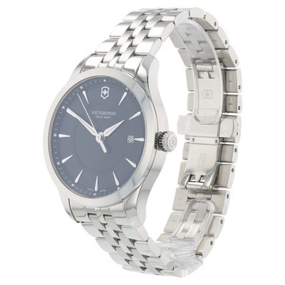 ビクトリノックス アライアンス ブラック ステンレスブレスレット 241801 Victorinox Alliance Men's Black Watch - 241801.1 for sale online