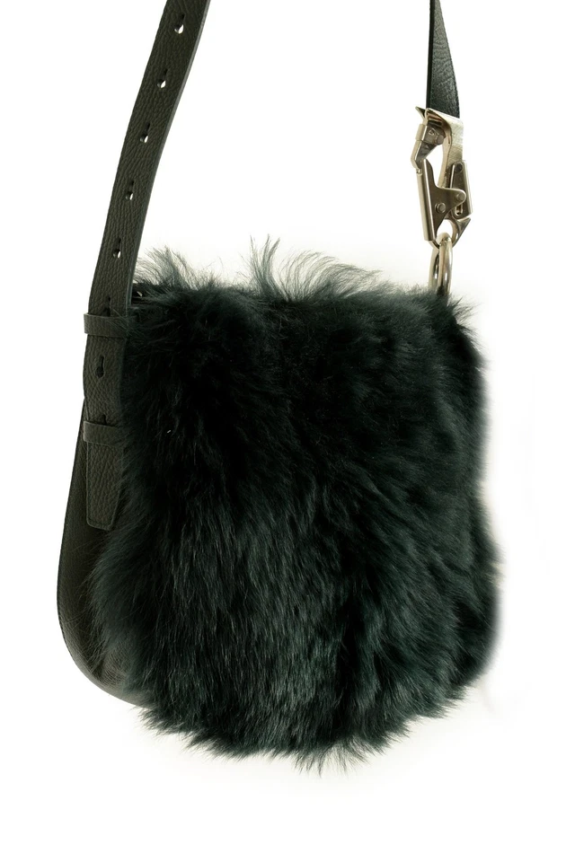 Bolso de hombro Burberry para mujer "Small Knight" de cuero texturizado y piel Foto 2 de 4