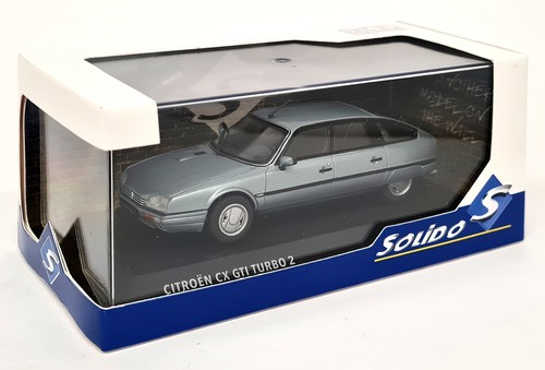 Solido 1/43 Citroen CX GTi Turbo II 2.5 1988 Romantic Blue Diecast Model Car - Picture 2 of 6