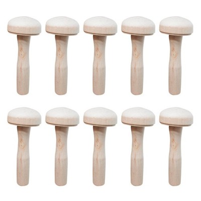 10 Pcs Holzschnitt-Druckwerkzeuge Für Kinder Druckfarbenwalze Druckwalze