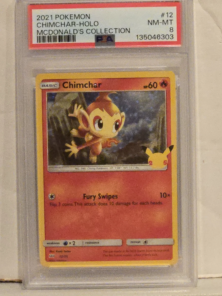 Chimchar 012/025 McDonald's 25th Anniversary for sale | eBay