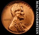 1957 Lincoln Wheat Cent - Choice Gem Brilliant Uncirculated  No Reserve  #K87