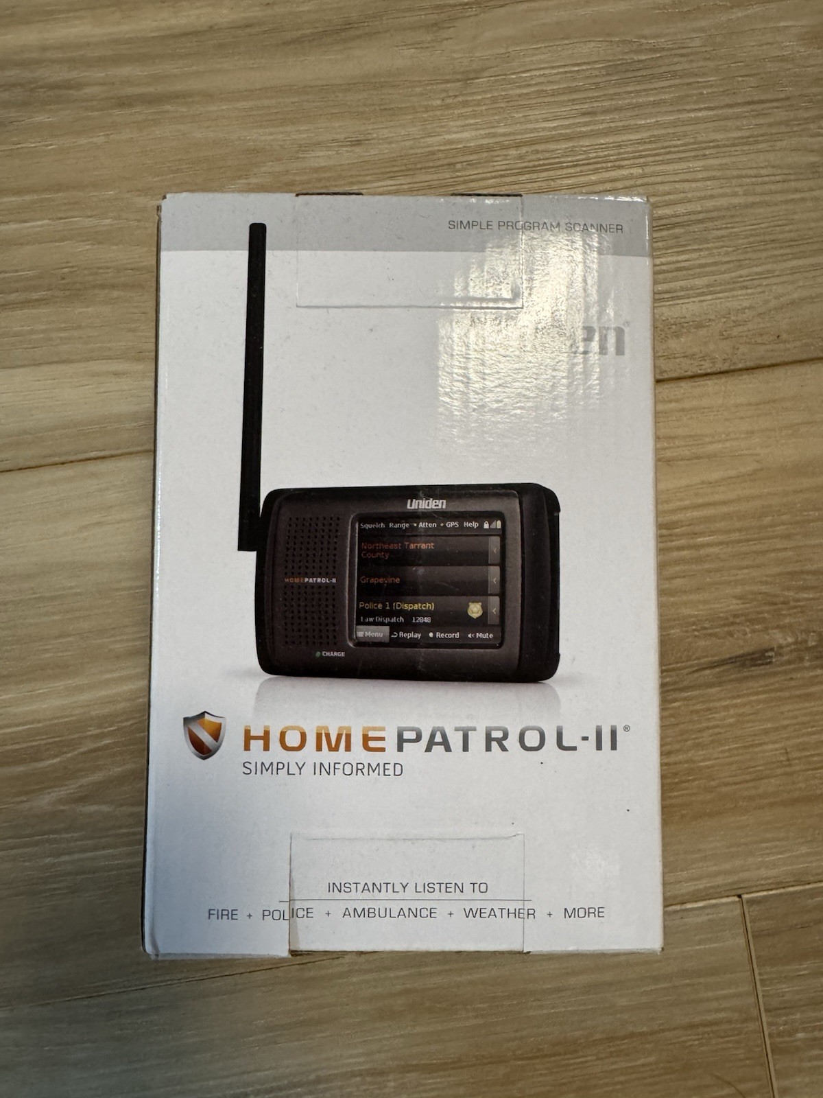 Uniden HomePatrol-2 Touchscreen Scanner