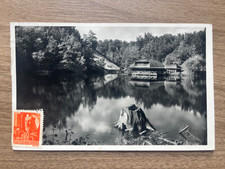 1942 Szováta-Gyógyfürdő Romania Postcard Bear Lake Medve-tó Marosvásárhely