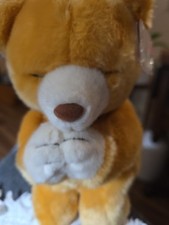 Ty Beanie Buddy Large Plush HOPE the Praying Bear 10" MWMTs Stuffed Animal Toy