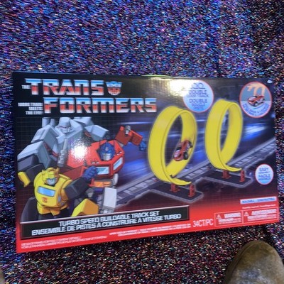 Transformers Speed Buildable Track Set Pull Back Car New Factory Sealed 2024