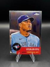Hyun-Jin Ryu 2022 Topps Chrome Platinum Anniversary #105 Toronto Blue Jays Card
