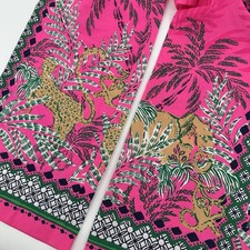 Lilly Pulitzer Bal Harbour Palazzo Pants Size Small Wild Side Multi PINK Leopard