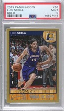 2013-14 NBA Hoops Gold Luis Scola #66 PSA 9 MINT 0h2x