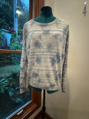Buy Splendid Women Crew Neck Tie Dye Sweatshirts, Multicolor Online