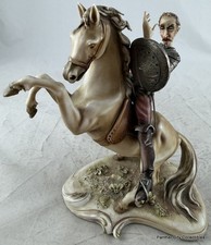 Antonio Borsato (1919-1982) Fine Italian Porcelain Figurine Don Quixote On Horse