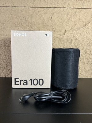 Sonos Era 100 Smart Speaker WiFi Bluetooth AirPlay 2 OPEN BOX Wireless Voice