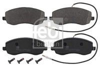 Febi Bilstein Bremsbelagsatz, Scheibenbremse 16846 FüR Peugeot CitroËN Lancia