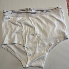 Men  s Vintage Jockey Classic Briefs 100 Cotton White Size 40 Bundle Of 5 NEW