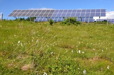 #ad Photo 6x4 Solar farm Eigg Electric Galmisdale Eigg Electric supplies the c2017 GBP 2.00