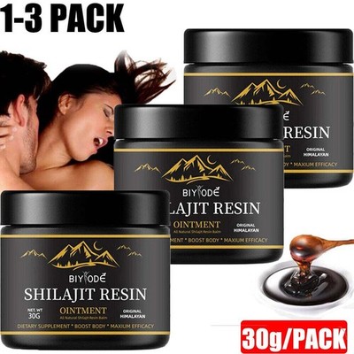 Reines 100% Himalaya Shilajit Weiches Harz Organisch Extrem Potent Fulvic Acid -