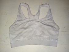 Aiva Women's Gray Camouflage Sports Bra Sz Small