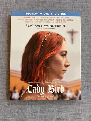 Lady Bird Blu-ray DVD Digital Slipcover Saoirse Ronan Greta Gerwig A24 Lionsgate